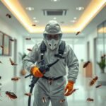 رش مبيدات في مكه