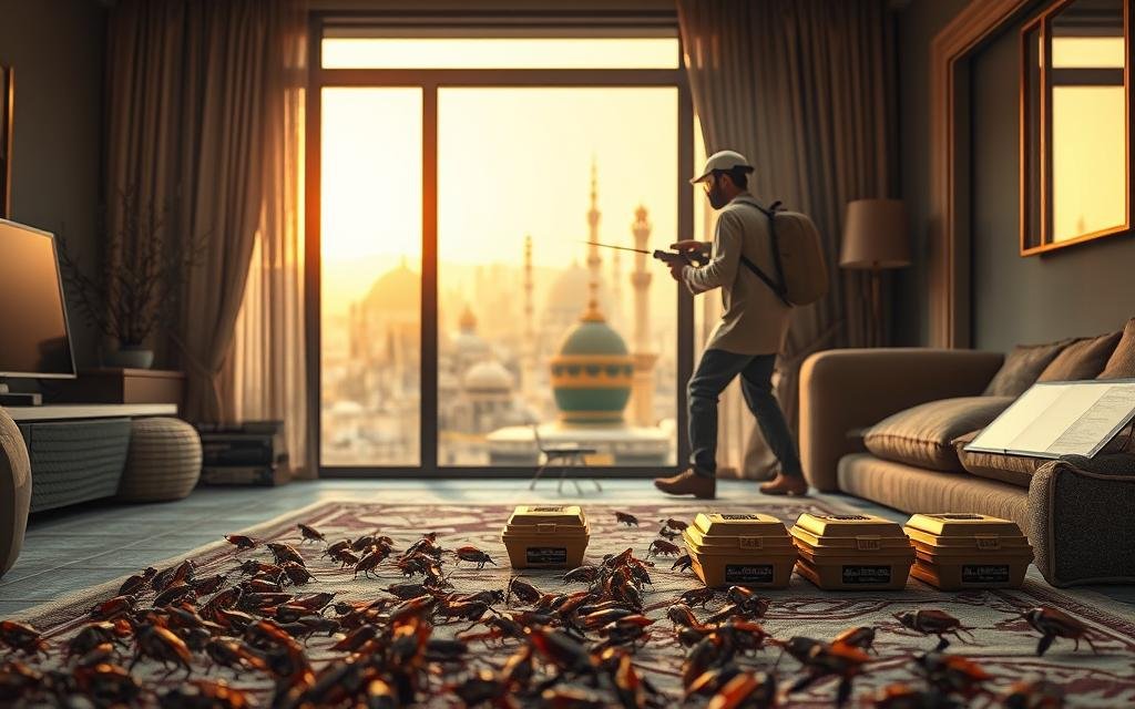 مكافحة حشرات الرصيفة بمكة